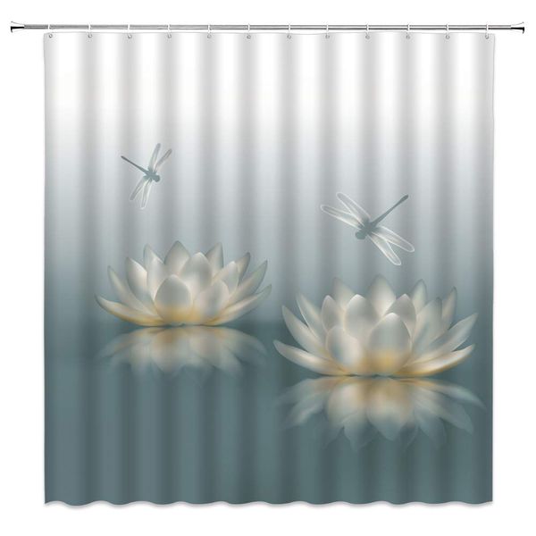 zen garden shower curtain white lotus dragonfly water lily spa meditation fabric bath curtains bathroom accessories polyester
zen garden shower curtain white lotus dragonfly water lily spa meditation fabric bath curtains bathroom accessories polyester