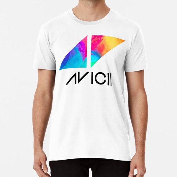 men's t-shirts avicii t shirt logo dj 20 april 2021 tim bergling wake me, White;black