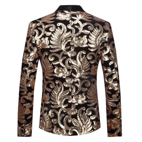 men's suits & blazers pijtrl sequins series velvet male blazer lapel shawl with patterns on black golden flowers dj club clothes singer, White;black
men's suits & blazers pijtrl sequins series velvet male blazer lapel shawl with patterns on black golden flowers dj club clothes singer, White;black