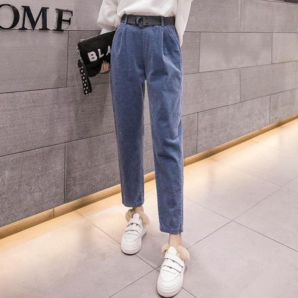 casual streetwear harem pants women spring autumn loose elastic waist corduroy trousers harajuku velvet warm female bottom women's & ca, Black;white
casual streetwear harem pants women spring autumn loose elastic waist corduroy trousers harajuku velvet warm female bottom women's & ca, Black;white