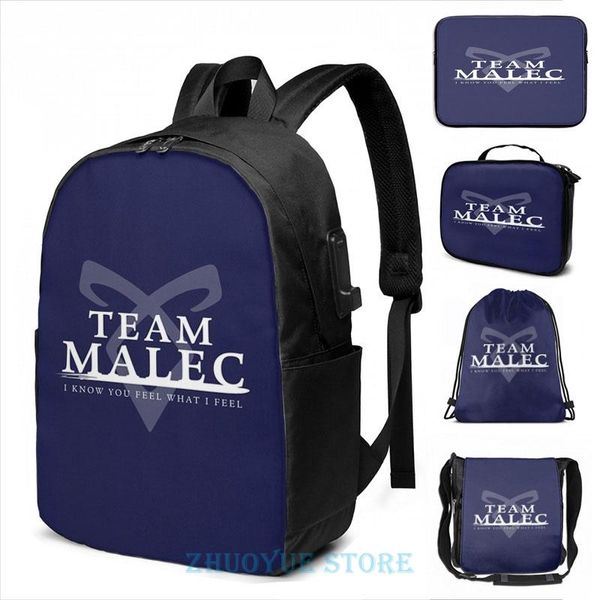 backpack funny graphic print shadowhunters - team malec usb charge men school bags women bag travel laptop
backpack funny graphic print shadowhunters - team malec usb charge men school bags women bag travel laptop