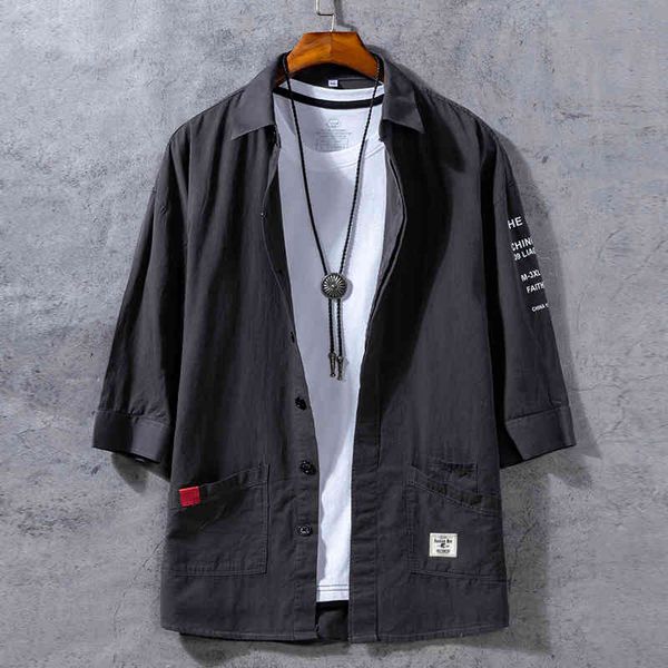 men's t-shirts oversized cotton military mens blouses fashion summer casual shirts men loose short sleeve japanese male blouse wkmg, White;black
men's t-shirts oversized cotton military mens blouses fashion summer casual shirts men loose short sleeve japanese male blouse wkmg, White;black