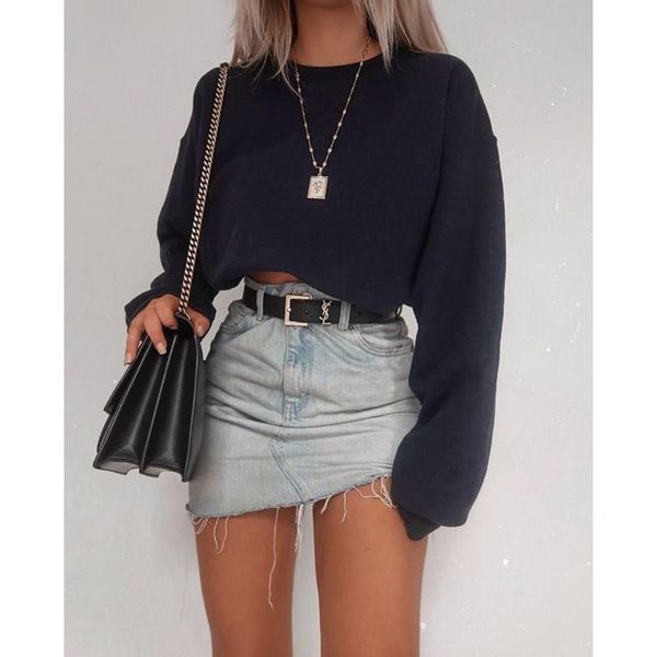women's hoodies & sweatshirts women crop hoodie long sleeve casual solid hooded sweatshirt tee dance jumper pullover outwear, Black
women's hoodies & sweatshirts women crop hoodie long sleeve casual solid hooded sweatshirt tee dance jumper pullover outwear, Black