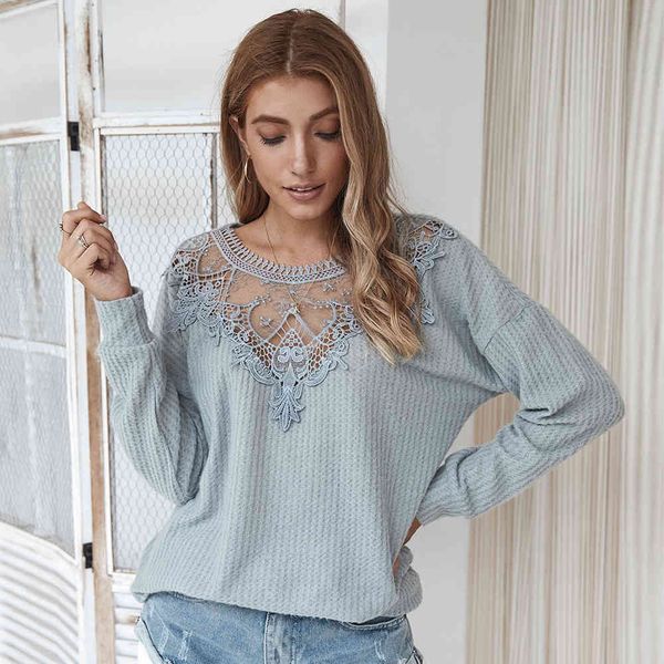 o-neck full pullovers bottom autumn women's summer fashion stitching lace classic sweater office lady sweater t-shirt 210514, White;black
o-neck full pullovers bottom autumn women's summer fashion stitching lace classic sweater office lady sweater t-shirt 210514, White;black