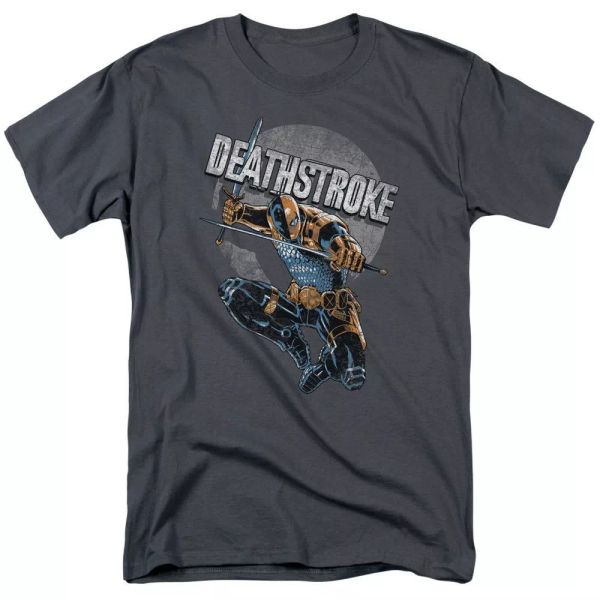 Justice League of America Deathstroke Retro T-Shirt DC Comics Sizes S-3X NEW, White;black
Justice League of America Deathstroke Retro T-Shirt DC Comics Sizes S-3X NEW, White;black