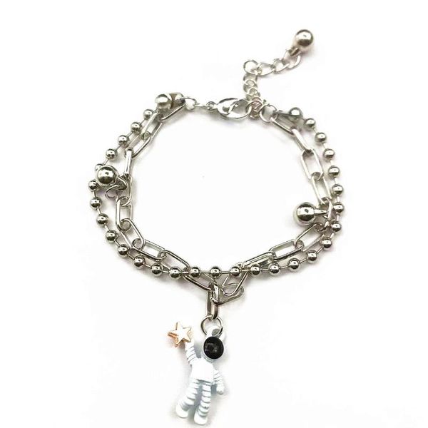 link, chain star picking astronaut bracelet lovers fashion personality lovely student friend gift, Black
link, chain star picking astronaut bracelet lovers fashion personality lovely student friend gift, Black