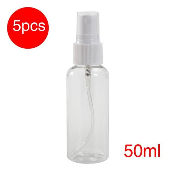 5pcs 50ml refillable bottles transparent plastic bottle atomizer empty safe spray drop wholesale txtb1 storage & jars
5pcs 50ml refillable bottles transparent plastic bottle atomizer empty safe spray drop wholesale txtb1 storage & jars