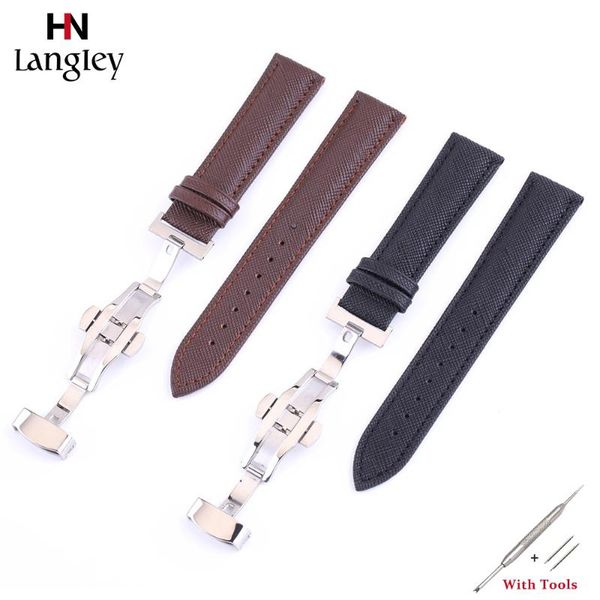 watch bands cross grain leather watchband for men women watches 12mm 14mm 16mm 18mm 20mm 22mm 24mm double press automatic butterfly buckle, Black;brown
watch bands cross grain leather watchband for men women watches 12mm 14mm 16mm 18mm 20mm 22mm 24mm double press automatic butterfly buckle, Black;brown