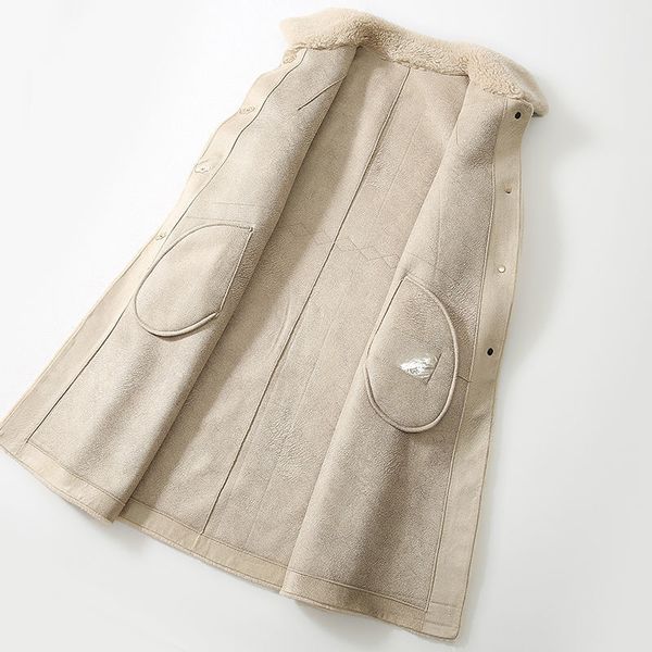 2021 women new autumn winter real wool fur coat female thick warm genuine sheep shearling jacket natural lambswool outwear l727oqy0, Black
2021 women new autumn winter real wool fur coat female thick warm genuine sheep shearling jacket natural lambswool outwear l727oqy0, Black
