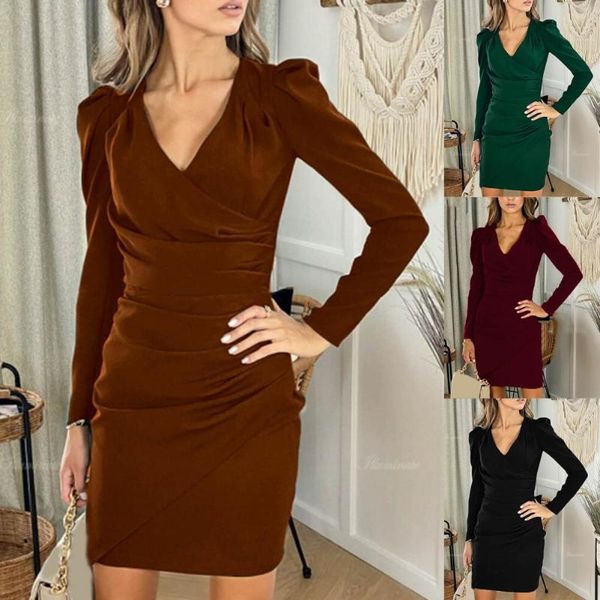 casual dresses gorgeous solid color bodycon mini dress soft sheath for daily wear, Black;gray
casual dresses gorgeous solid color bodycon mini dress soft sheath for daily wear, Black;gray