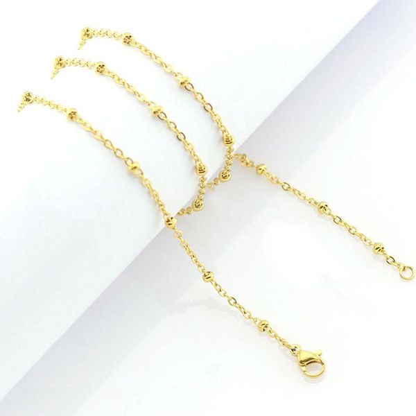 chains necklaces women stainless steel gold beads chain necklace jewelry fashionsteel choker fast to usa wholesale, Silver
chains necklaces women stainless steel gold beads chain necklace jewelry fashionsteel choker fast to usa wholesale, Silver