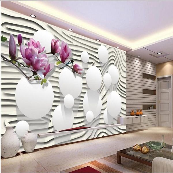 shuhiko custom large fresco purple magnolia flower dynamic stripe 3d tv backdrop environmental wallpaper papel de parede wallpapers 
shuhiko custom large fresco purple magnolia flower dynamic stripe 3d tv backdrop environmental wallpaper papel de parede wallpapers