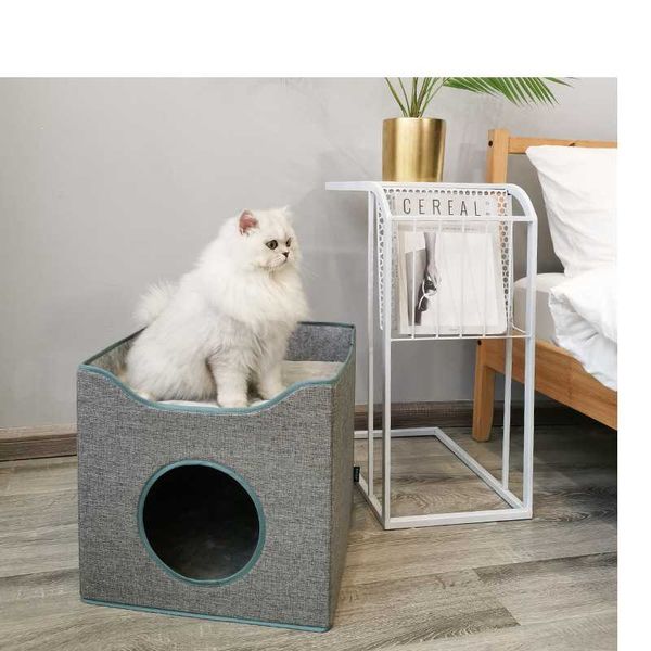 folding storage cat nest summer closed deep sleep house villa pet beds & furniture
folding storage cat nest summer closed deep sleep house villa pet beds & furniture