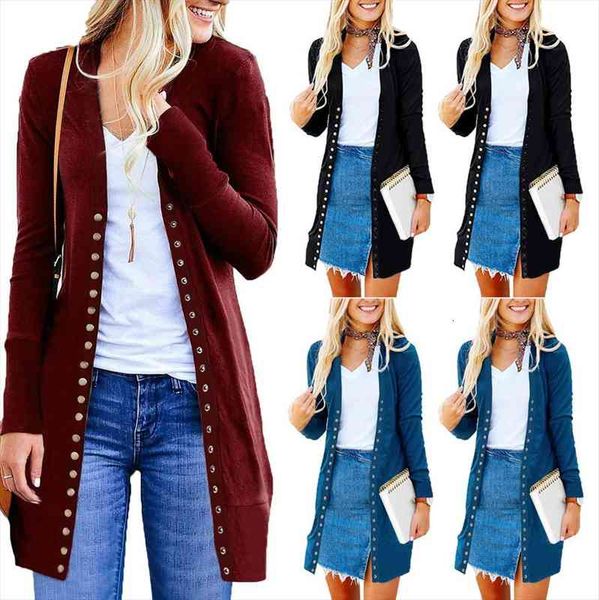 ladies snap button long cardigan womens sweaters ribbed neckline cardigans coat solid casual jacket burgundy blue outfits plus size, White;black
ladies snap button long cardigan womens sweaters ribbed neckline cardigans coat solid casual jacket burgundy blue outfits plus size, White;black