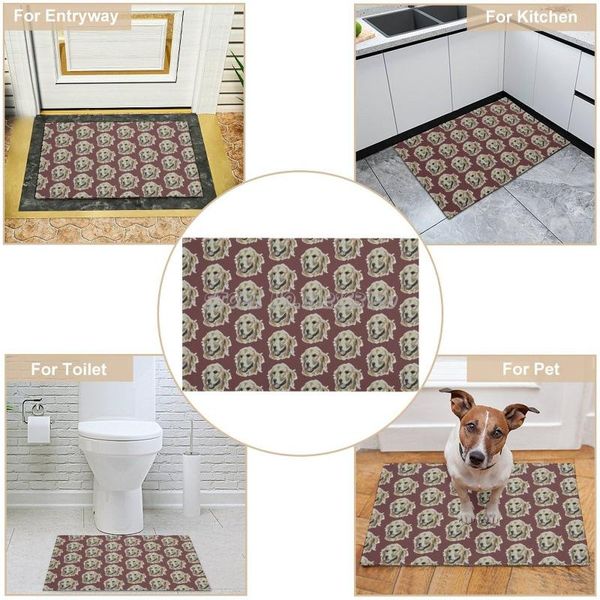 carpets golden retriever dog face head doormat non-slip bathroom carpet mat kitchen rug toilet floor decor washable door mats funny dood
carpets golden retriever dog face head doormat non-slip bathroom carpet mat kitchen rug toilet floor decor washable door mats funny dood