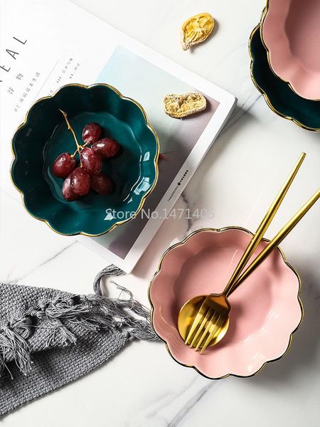 bowls nordic creative household fruit dessert bowl ceramic emerald tableware simple rice lace salad
bowls nordic creative household fruit dessert bowl ceramic emerald tableware simple rice lace salad
