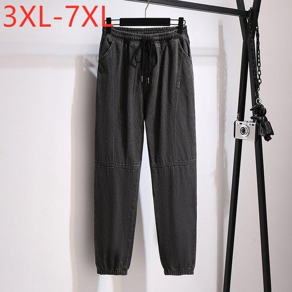 plus size pants 2021 ladies autumn winter jogger jeans for women large loose cotton pocket gray denim trousers 3xl 4xl 5xl 6xl 7xl, Black
plus size pants 2021 ladies autumn winter jogger jeans for women large loose cotton pocket gray denim trousers 3xl 4xl 5xl 6xl 7xl, Black