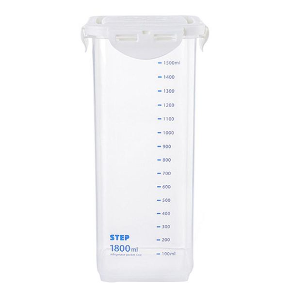 storage bottles & jars seal tank with scale marks square sealed household grain transparent healthy eco-friendly box kitchen 1800ml
storage bottles & jars seal tank with scale marks square sealed household grain transparent healthy eco-friendly box kitchen 1800ml