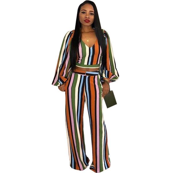 two piece dress fashion women 2 pieces and long pant casual striped print outfits for clothes set 5158, White
two piece dress fashion women 2 pieces and long pant casual striped print outfits for clothes set 5158, White