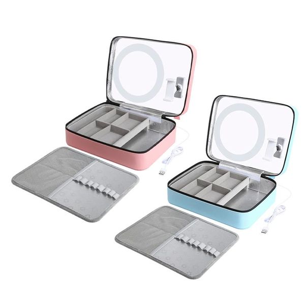 ring light makeup mirror live broadcast cosmetic storage box bag multifunctional with phone clamp boxes & bins
ring light makeup mirror live broadcast cosmetic storage box bag multifunctional with phone clamp boxes & bins