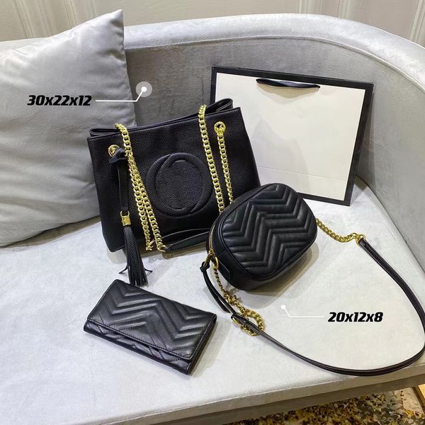sell well fashion woman shoulder bags three-piece totes handbag genuine leather classic pattern design super large capacity gifts by bagands
sell well fashion woman shoulder bags three-piece totes handbag genuine leather classic pattern design super large capacity gifts by bagands