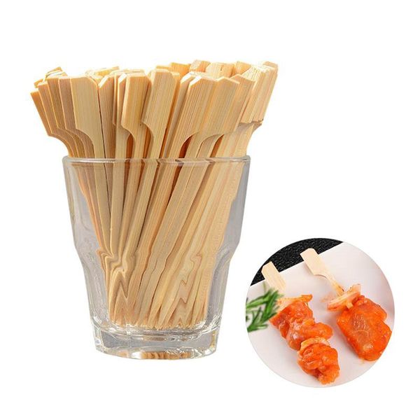 forks 100pcs barbecue bamboo skewers disposable stick paddle long toothpicks fruit sandwich bbq eco friendly
forks 100pcs barbecue bamboo skewers disposable stick paddle long toothpicks fruit sandwich bbq eco friendly