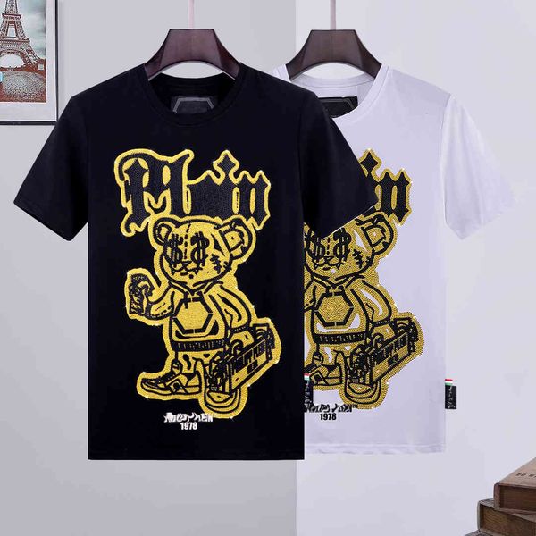 brand t shirt phillip plain men designer pp skull diamond t shirt short sleeve dollar brown bear brand o-neck high quali, White;black
brand t shirt phillip plain men designer pp skull diamond t shirt short sleeve dollar brown bear brand o-neck high quali, White;black