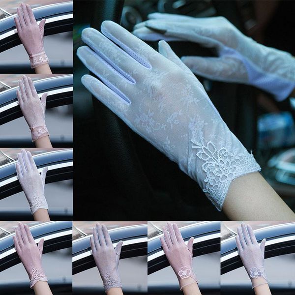 five fingers gloves sun female driving of thin touch screen summer women uv sunscreen short fashion silk lace, Blue;gray
five fingers gloves sun female driving of thin touch screen summer women uv sunscreen short fashion silk lace, Blue;gray