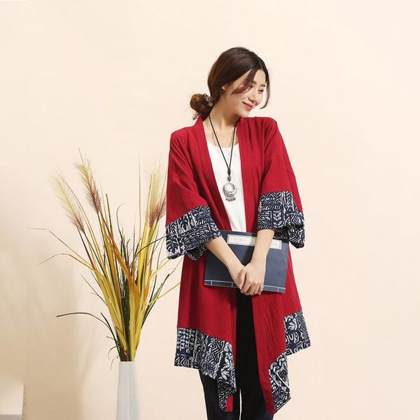 women's jackets women loose patchwork jacket ladies national style cotton linen coat female spring autumn outerwear 2021, Black;brown
women's jackets women loose patchwork jacket ladies national style cotton linen coat female spring autumn outerwear 2021, Black;brown