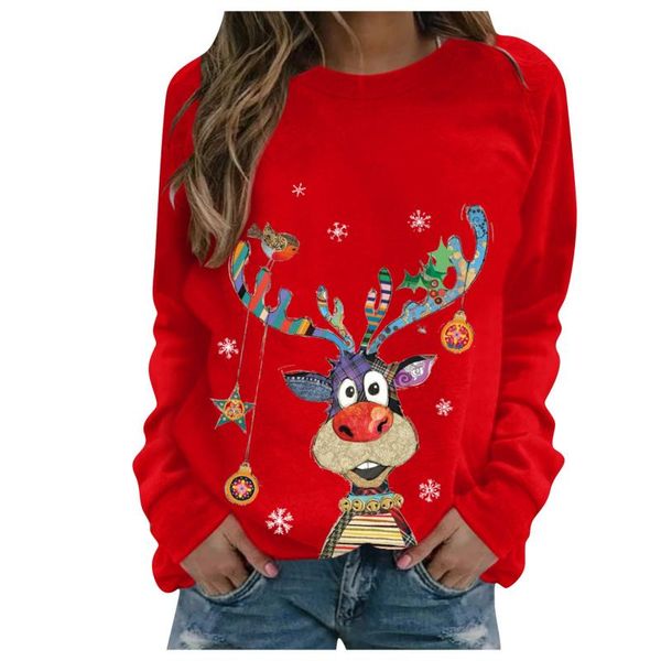 women's sweaters christmas cartoons women sweater elk printed xmas sweatshirts winter long sleeve jumper sweet pull femme, White;black
women's sweaters christmas cartoons women sweater elk printed xmas sweatshirts winter long sleeve jumper sweet pull femme, White;black