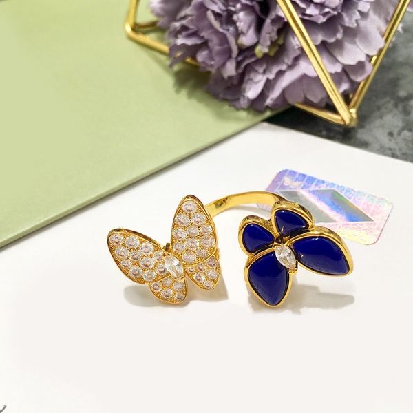 lapis lazuli diamond double butterfly opening ring fashion catwalk temperament net red stainless steel jewelry does not fade and is not alle, Golden;silver
lapis lazuli diamond double butterfly opening ring fashion catwalk temperament net red stainless steel jewelry does not fade and is not alle, Golden;silver
