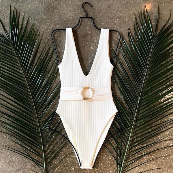2021 ribbed white women swimwear one piece swimsuit female bather high cut monokini rings belt bathing suit swim bodysuiting
2021 ribbed white women swimwear one piece swimsuit female bather high cut monokini rings belt bathing suit swim bodysuiting