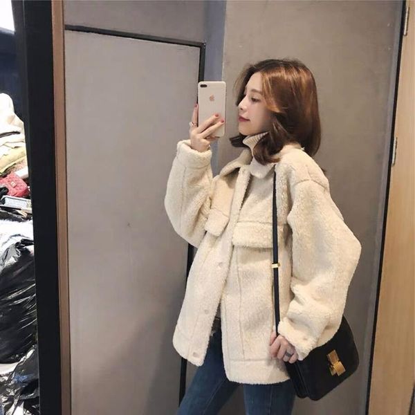 women's jackets short coat female jacket autumn winter women clothes 2021 korean vintage fur parka warm coats and zt4649, Black;brown
women's jackets short coat female jacket autumn winter women clothes 2021 korean vintage fur parka warm coats and zt4649, Black;brown