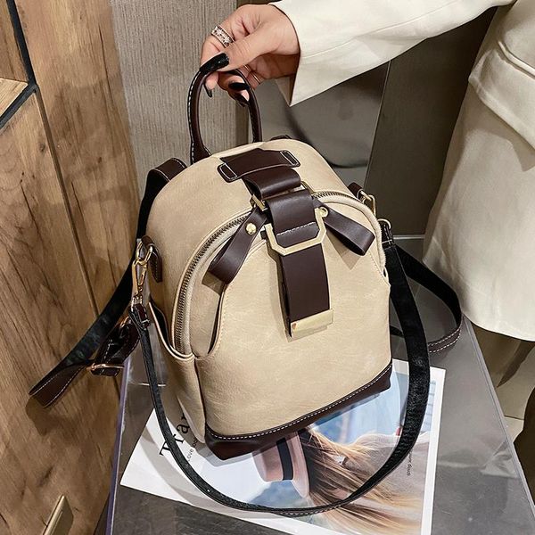 solid color pu leather backpacks for women 2021 fashion female small backpack lady back pack school teenagers girls style
solid color pu leather backpacks for women 2021 fashion female small backpack lady back pack school teenagers girls style