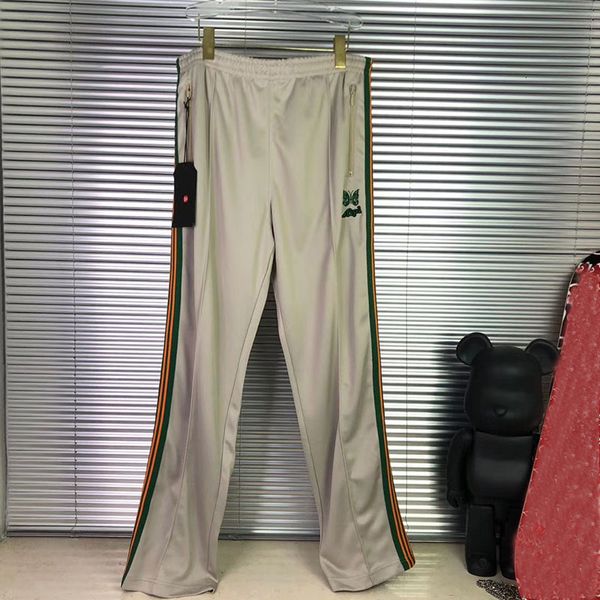 men's pants 2021 striped ribbon damasco awge needles woman sweatpants women 1:1 butterfly embroidered pants jogger, Black
men's pants 2021 striped ribbon damasco awge needles woman sweatpants women 1:1 butterfly embroidered pants jogger, Black