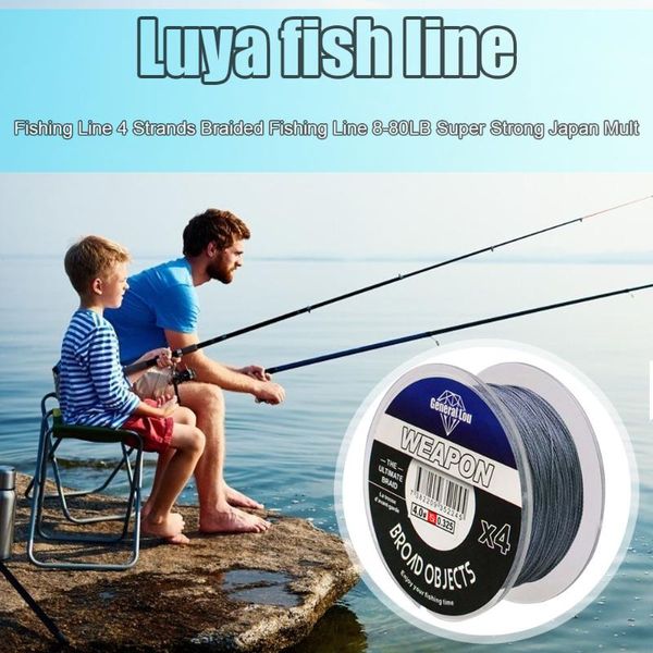 fishing line 4 strands braided wire wear-resistant anti-bite lines outdoor portable easy carrying braid
fishing line 4 strands braided wire wear-resistant anti-bite lines outdoor portable easy carrying braid