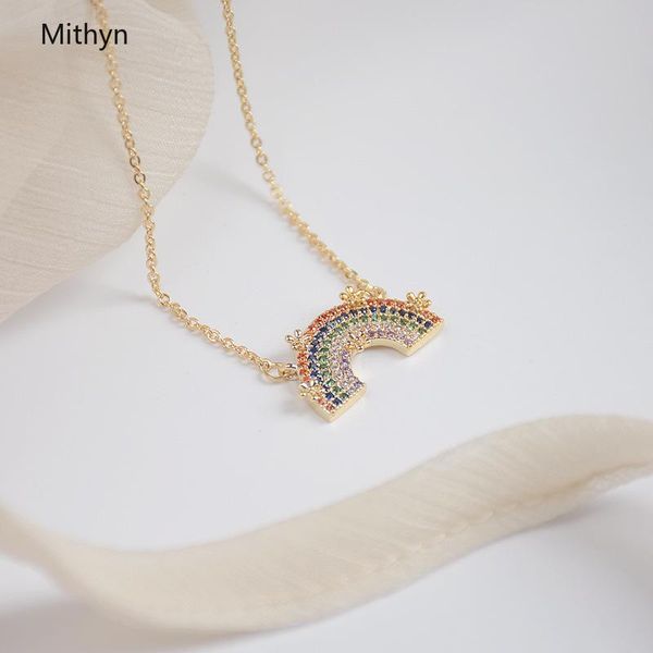 chains mithyn multicolor zirconia rainbow pendant&necklaces for women elegant 14k real gold plated chain charm necklaces gift, Silver
chains mithyn multicolor zirconia rainbow pendant&necklaces for women elegant 14k real gold plated chain charm necklaces gift, Silver