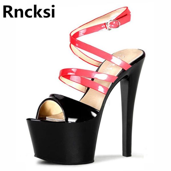 dress shoes rncksi women 17cm high heels waterproof platform sandals peep toe pole dance, Black
dress shoes rncksi women 17cm high heels waterproof platform sandals peep toe pole dance, Black