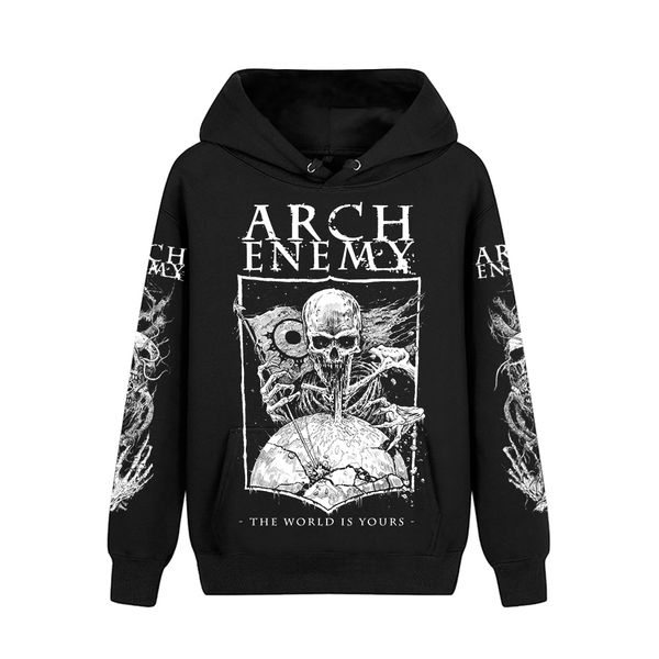 men's casual shirts 5 designs sweden arch enemy cotton rock hoodies winter jacket punk heavy death metal black men pollover skull demon, White;black
men's casual shirts 5 designs sweden arch enemy cotton rock hoodies winter jacket punk heavy death metal black men pollover skull demon, White;black