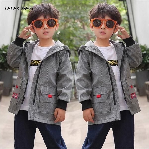 spring autumn boy's jacket for children outwear boys 4-15 years hooded vertical stripes mid-length windbreaker jackets, Blue;gray
spring autumn boy's jacket for children outwear boys 4-15 years hooded vertical stripes mid-length windbreaker jackets, Blue;gray