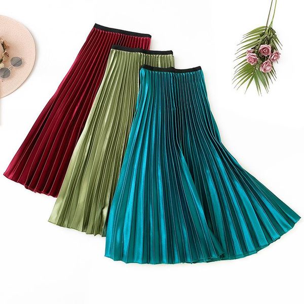 skirts 2021 summer elegant women's long skirt a- line dress natural mid-calf solid england classic style vestidos, Black
skirts 2021 summer elegant women's long skirt a- line dress natural mid-calf solid england classic style vestidos, Black
