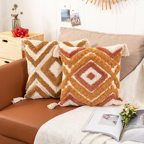 cushion/decorative pillow cushion covers 45*45 cover moroccan style diamond pillowcase handmade decoration for sofa chair living room bed
cushion/decorative pillow cushion covers 45*45 cover moroccan style diamond pillowcase handmade decoration for sofa chair living room bed
