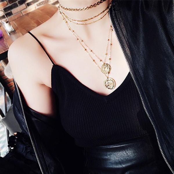 multilayer carved coin choker necklace for women boho vintage beads half dollar pendant charm statement jewelry chokers, Golden;silver
multilayer carved coin choker necklace for women boho vintage beads half dollar pendant charm statement jewelry chokers, Golden;silver