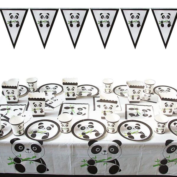 packaging dinner service lovely panda straws tablecloth disposable tableware plates popcorn box cup flag for birthday party supplies&decor
packaging dinner service lovely panda straws tablecloth disposable tableware plates popcorn box cup flag for birthday party supplies&decor