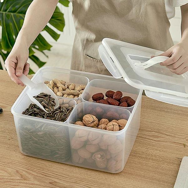storage bottles & jars 4l/8l large capacity box with removable compartments portable airtight container pantry organizer rangement cuis
storage bottles & jars 4l/8l large capacity box with removable compartments portable airtight container pantry organizer rangement cuis