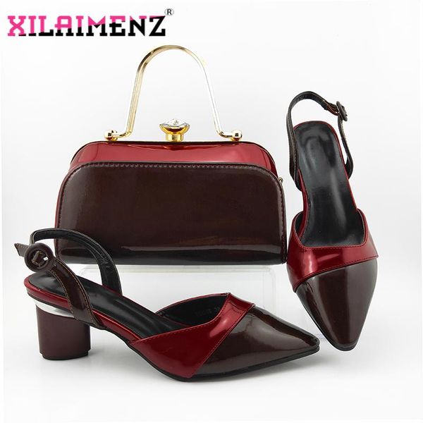 dress shoes wine color special arrivals pu leather italian women and bag set african mature style matching, Black
dress shoes wine color special arrivals pu leather italian women and bag set african mature style matching, Black