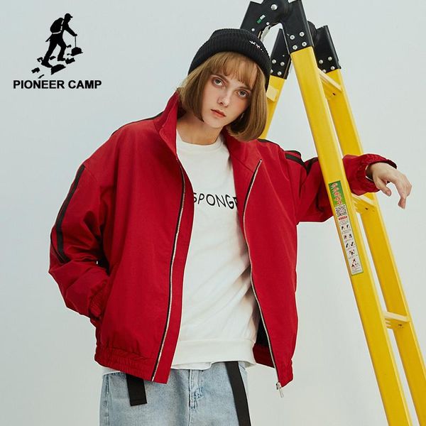 women's jackets pioneer camp autumn women brand clothing fashion oversized jacket coat for quality outerwear female ajk801438s, Black;brown
women's jackets pioneer camp autumn women brand clothing fashion oversized jacket coat for quality outerwear female ajk801438s, Black;brown
