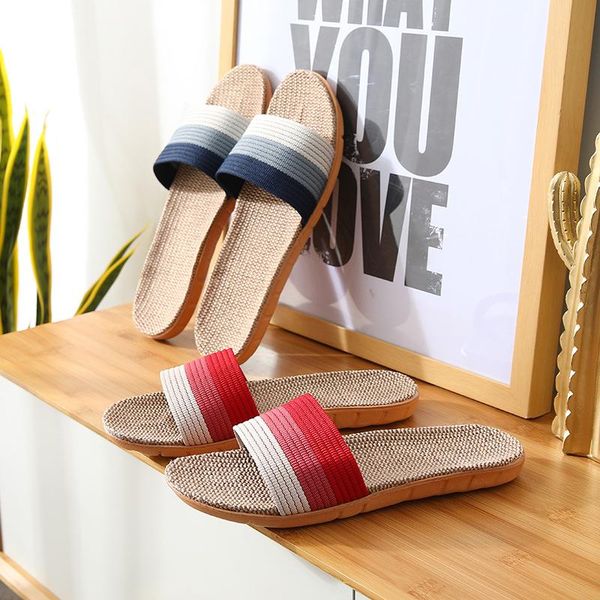 men soft non-slip flat shoes women linen slides couple home mute sweat thick floor slippers female flax flip flops wholesale, Black
men soft non-slip flat shoes women linen slides couple home mute sweat thick floor slippers female flax flip flops wholesale, Black