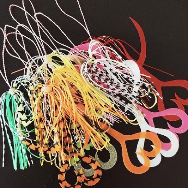 fishing hooks 10pcs kabura jigging madai assist tai rubbers silicone skirts filaments ribbons different colors slider jigs tails sinker
fishing hooks 10pcs kabura jigging madai assist tai rubbers silicone skirts filaments ribbons different colors slider jigs tails sinker