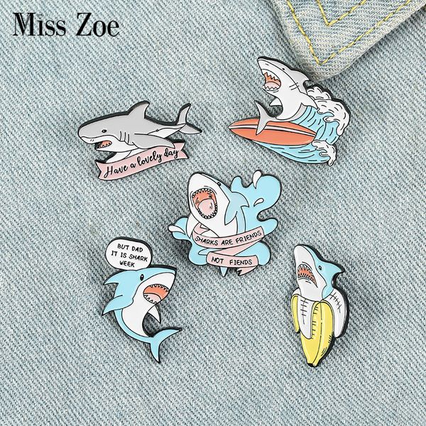 shark are friends enamel pin custom shark week banana surfing brooches bag lapel pin fun animal badge cute jewelry gift for kidsdio chan con, Gray
shark are friends enamel pin custom shark week banana surfing brooches bag lapel pin fun animal badge cute jewelry gift for kidsdio chan con, Gray